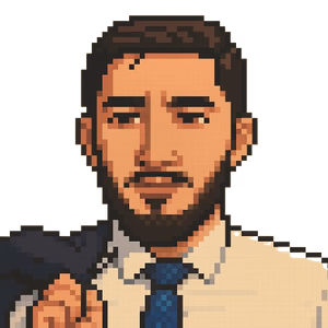 Pixel art avatar of myself